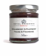 Belberry - Aardbei en framboos confiture  - 215 gram