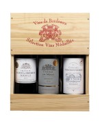 Bordeaux proefpakket in geschenkverpakking - 3 x 0.75L