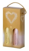 Bottega - Glamour Prosecco Gold en Rose Gold in geschenkverpakking  - 2 x 0.2L