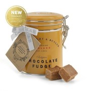 Cartwright & Butler - Belgian Chocolate Fudge in bewaarblik  - 175 gram