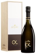 Champagne Jacquart - Cuvee Alpha Brut in geschenkverpakking - 0.75L - 2012