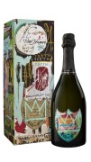 Dom Pérignon - Brut in Jean-Michel Basquiat Blue geschenkverpakking Limited Edition  - 0.75L - 2015