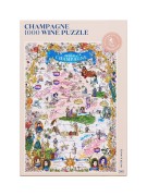 Water & Wines - Puzzel wijnregio Champagne - 1000 puzzelstukjes